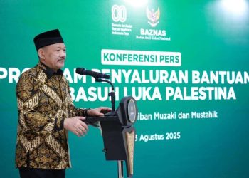 Baznas-TNI AU Siapkan Bantuan Udara untuk Palestina, Sambut HUT ke-80 RI