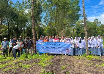 Geothermal Coffee dan Pertamina PGE Dukung Program Keberlanjutan di Majalaya