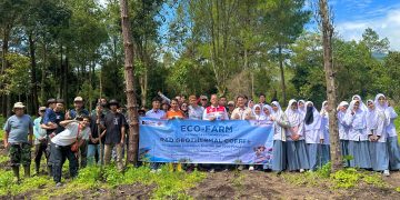 Geothermal Coffee dan Pertamina PGE Dukung Program Keberlanjutan di Majalaya