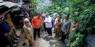 Dua Rumah Terancam Longsor di Cidadap Diungsikan, Pemkot Bandung Perintahkan Evakuasi Warga Zona Rawan
