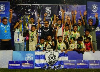 Jabar Junior League Grassroots Championship 2025 Cetak 5 Tim Terbaik Sebagai Juara