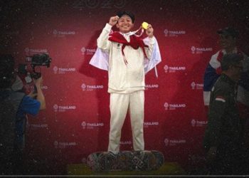 Basral Graito Hutomo Sabet Emas Skateboard untuk Indonesia di SEA Games 2025