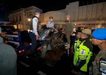 Parkir Liar di Kawasan Asia Afrika Bandung Disikat, Jukir Liar akan Disanksi