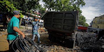 14 Ton Kabel Udara di Jalan Buahbatu Clear, Selanjutnya: Ruas Moh Toha dan Kopo