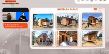 Fokus Rehabilitasi dan Kontruksi Pasca Bencana, Rumah Zakat Gelar Webinar Bahas Konsep Huntara Papan