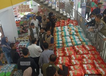Jelang Ramadan, Perum Bulog Bandung Bersama Satgas Saber Lakukan Monitoring Harga Bapokting