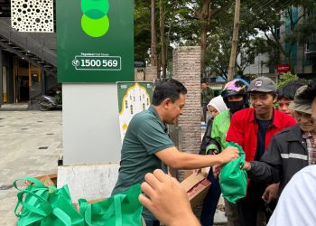 Pegadaian Kanwil X Jabar Tebar Keberkahan Berbagi 1.200 Paket Takjil