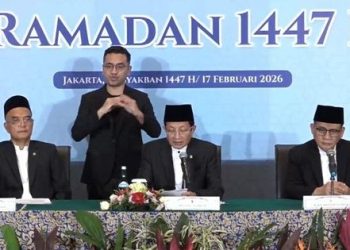 Pemerintah Tetapkan Awal Ramadan 1447 H,Kamis 17 Februari 2026