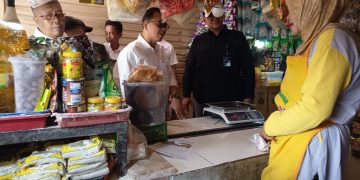 Bulog Bersama Satgas Pangan dan Pemkab Bandung Lakukan Sidak Pasar Soreang 