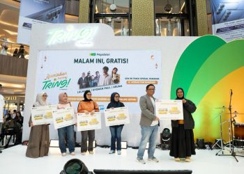 Rezeki Ramadan, Nasabah Pegadaian Menang Emas Batangan 124 Gram di Undian Badai Emas