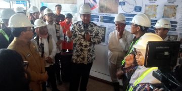 Menteri PKP Beserta Dedi Mulyadi Tinjau Progres Pembangunan Rusun Kejati Jabar