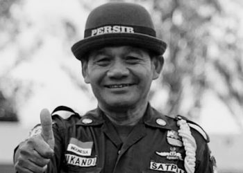 GBLA Hening Sejenak, Persib dan Bobotoh Lepas Kepergian Rukandi 