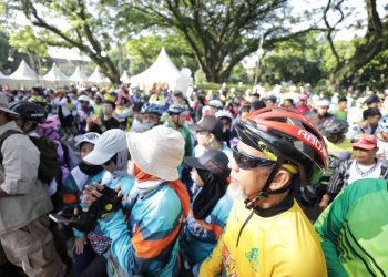 Tidak Hanya Ajang Olahraga, Ratusan Sepeda Meriahkan Bandung On Bike