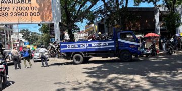 Tindak Parkir Liar di Kota Bandung, 31 Kendaraan Ditilang